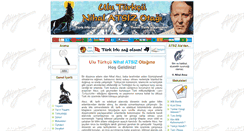 Desktop Screenshot of nihal-atsiz.com